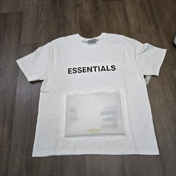 Essentials Other - Essentials White Short Sleeve Tee